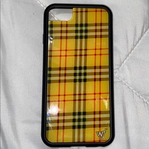 Wildflower iPhone case 6/7/8 Used